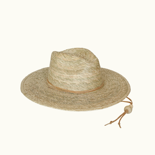 La Playa Straw hats with chin cord, straw fedora hat