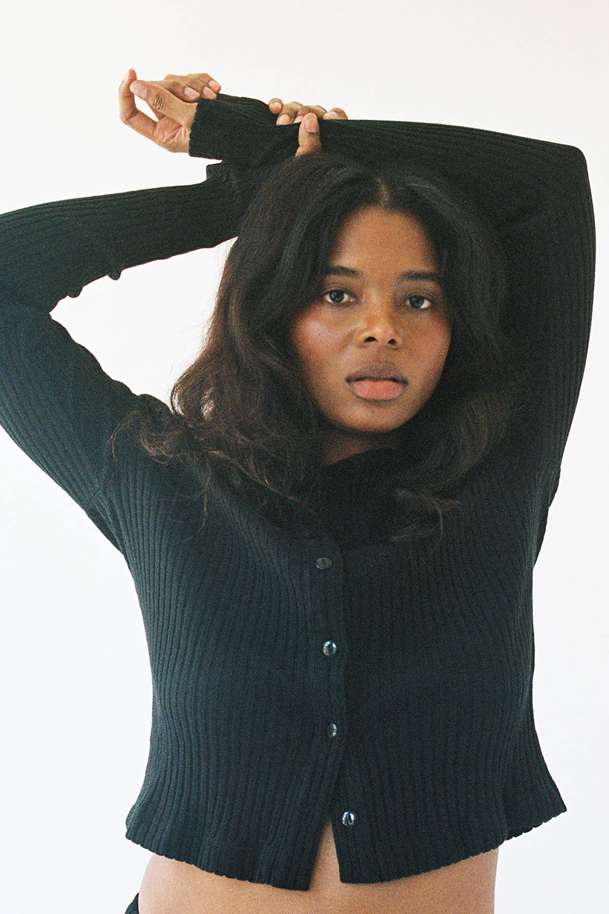 The Onyx Cardigan - Organic