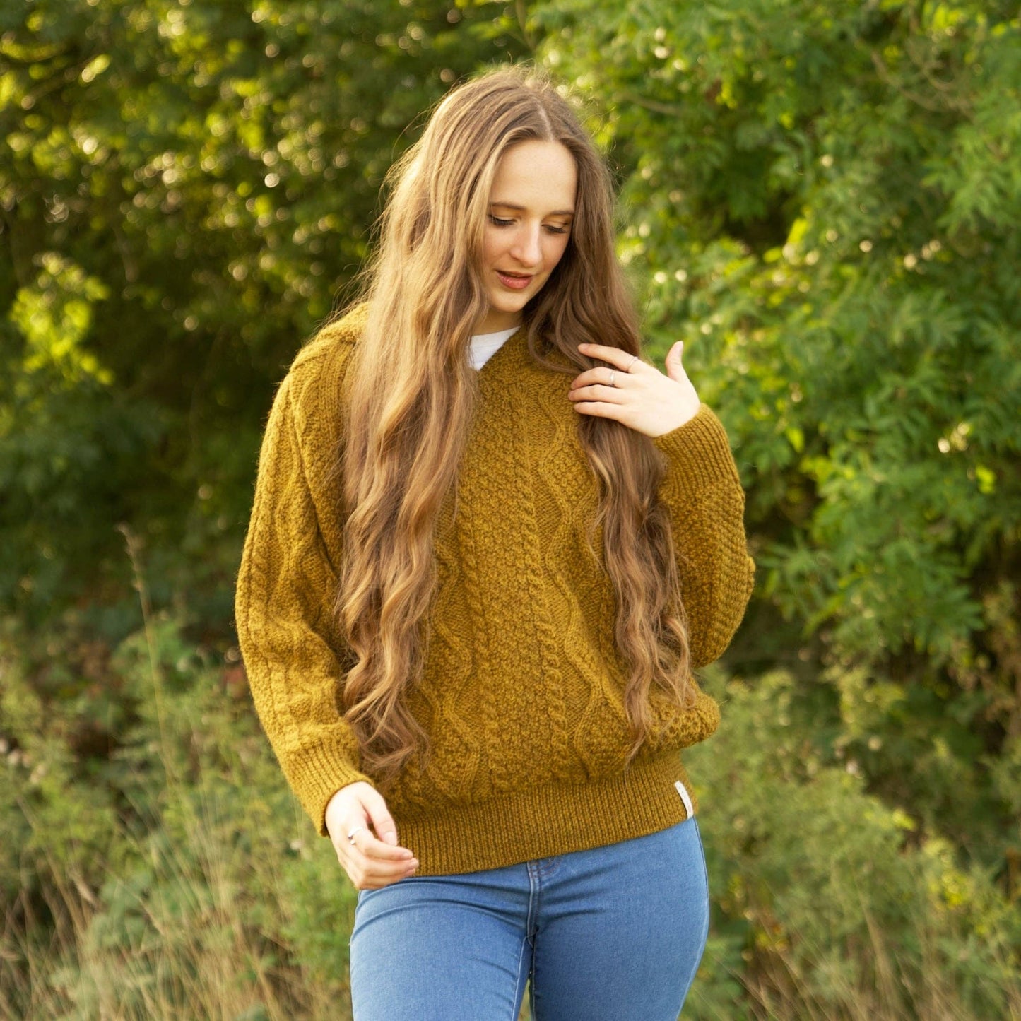 British Wool Hoodie - Nightingale - Harvest