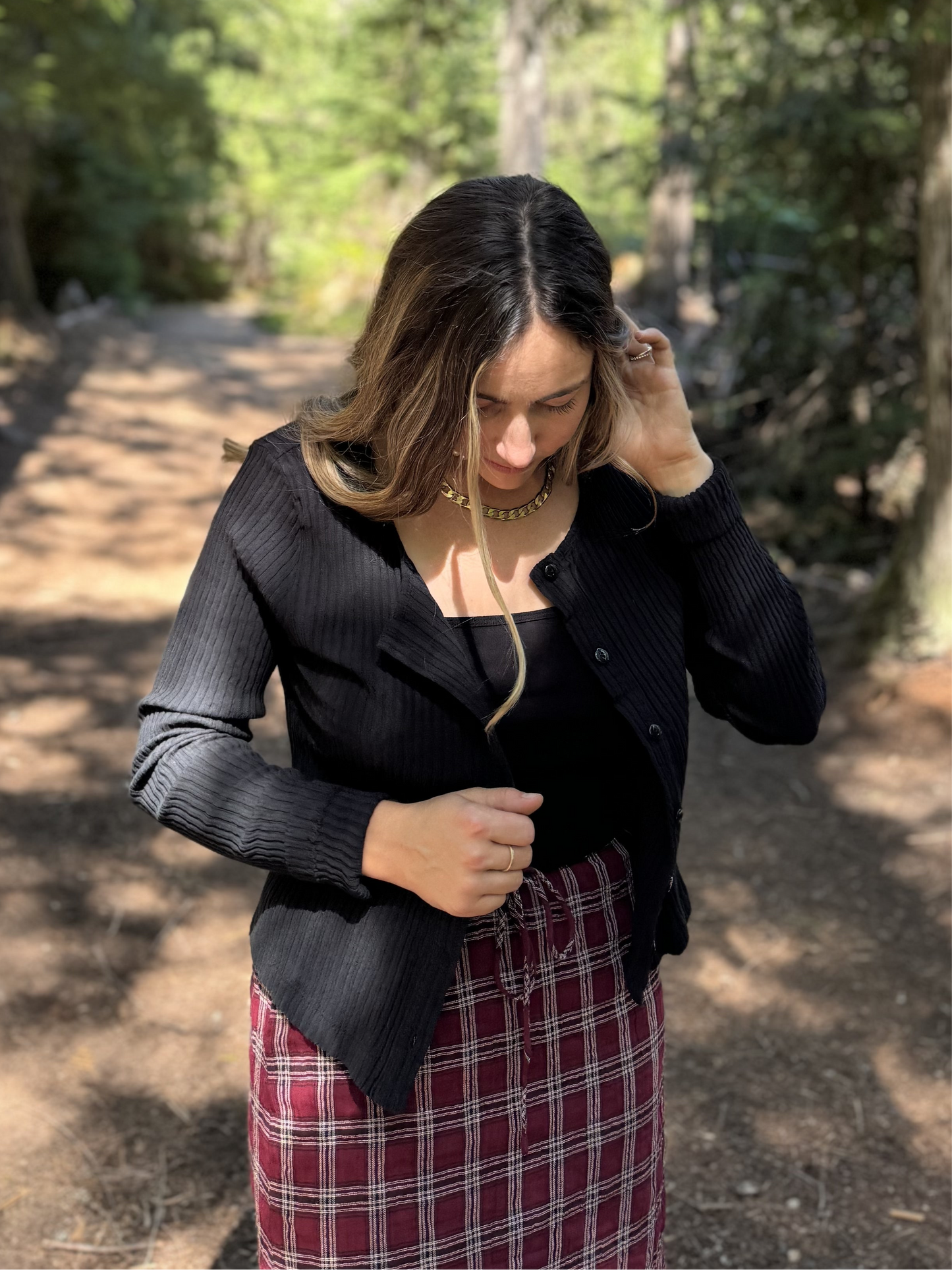 The Onyx Cardigan - Organic
