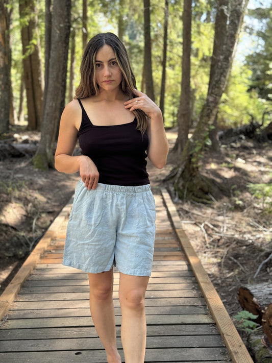 The Skye Linen Short