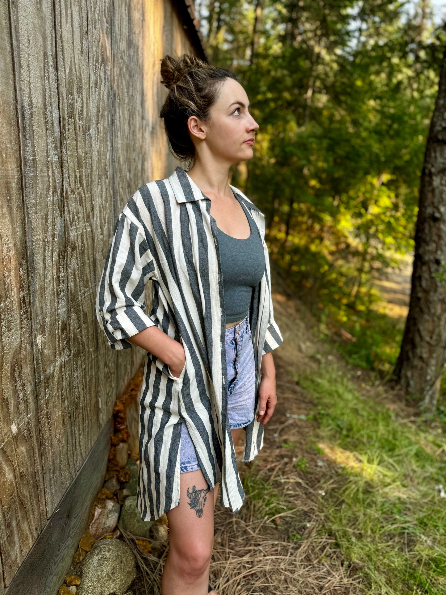 Laid Back Linen Dress/Shirt