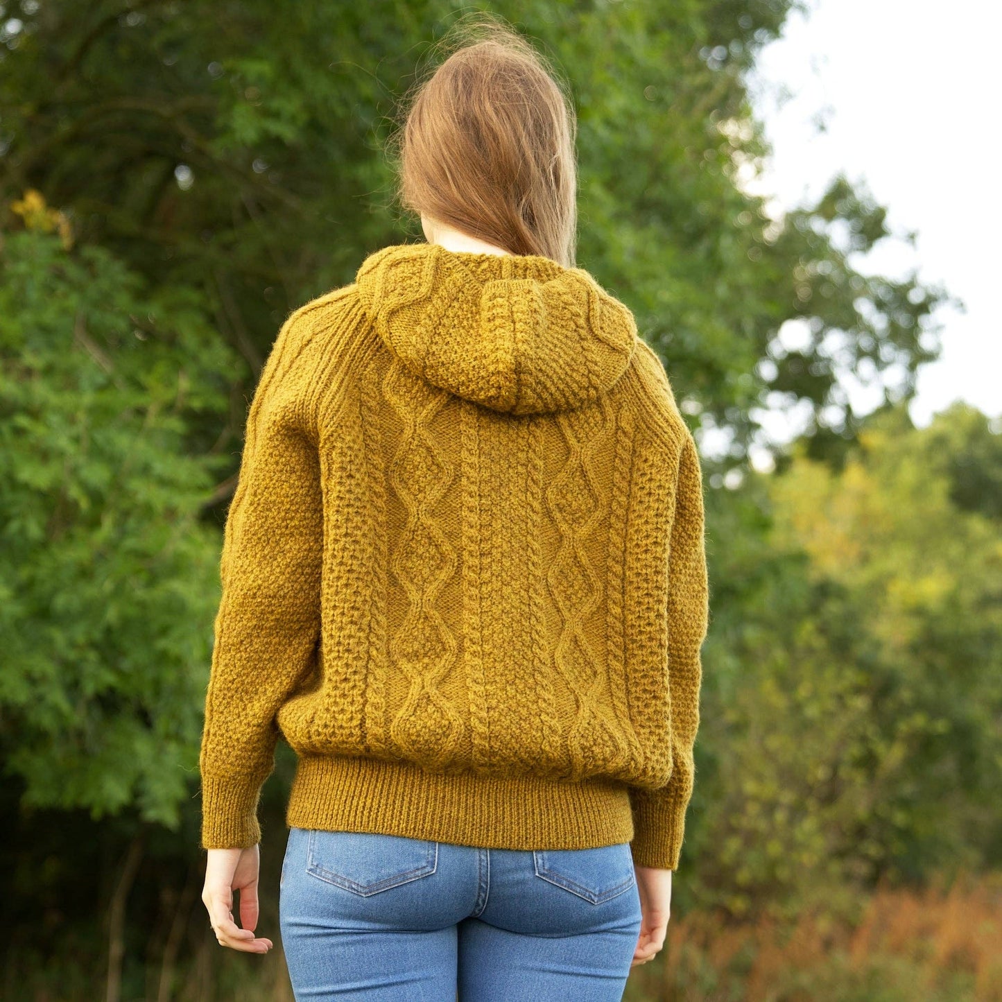 British Wool Hoodie - Nightingale - Harvest